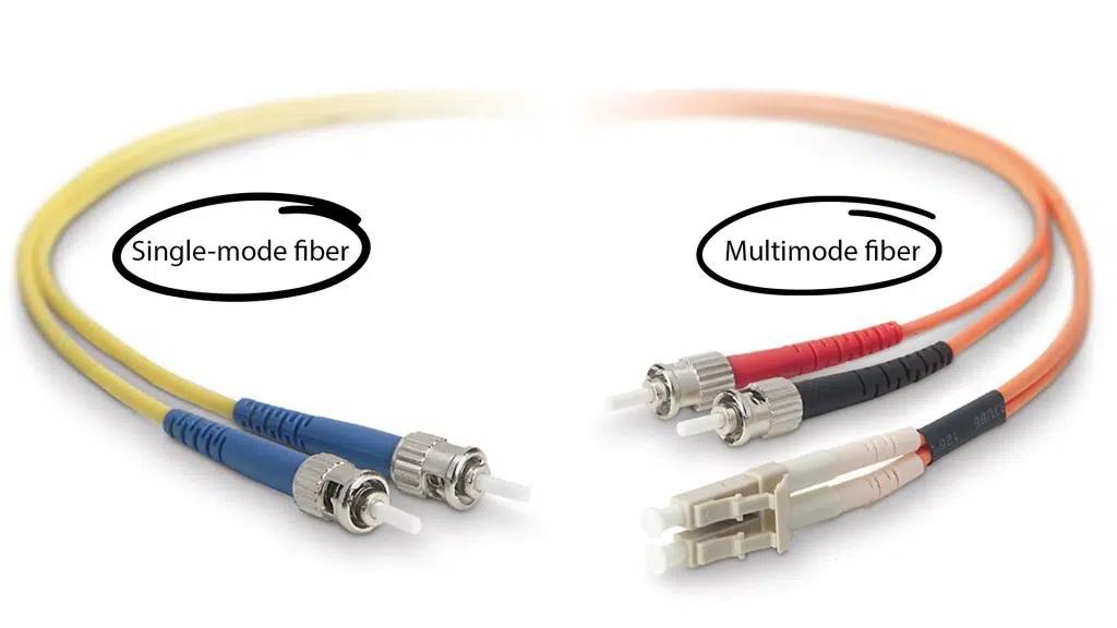 single-mode fiber and multimode fiber